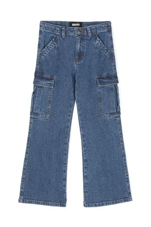 jeans in cotone blu MOLO KIDS | 2W24I1075377